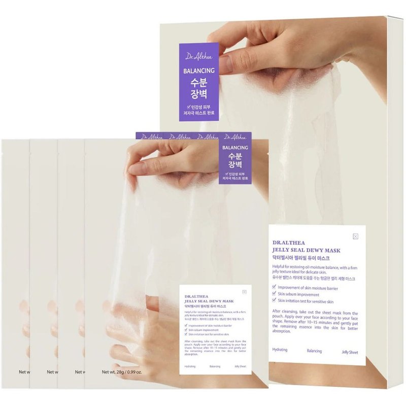 Dr.Althea Jelly Seal Repair Mask 28g*4pcs