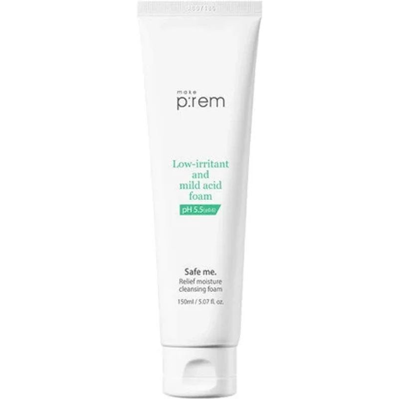 Makep:rem Safe Me Relief Moisture Cleansing Foam 100ml