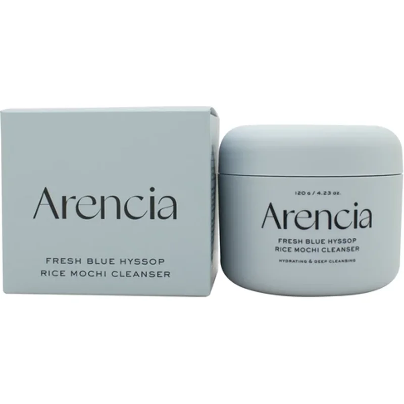 Arencia Fresh Blue Hyssop+ Rice Mochi Cleanser 120g