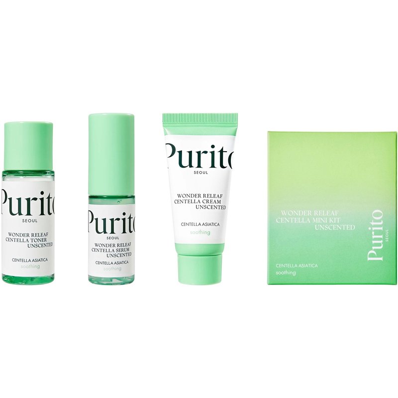 PURITO Mini Wonder Releaf Centella Unscented Kit