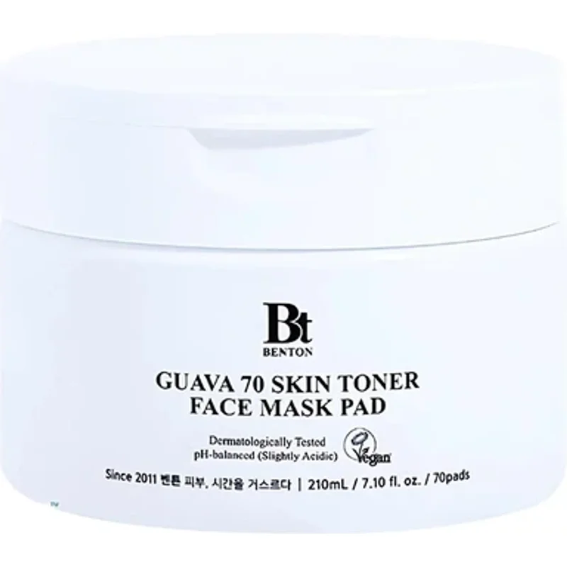 Benton Guava 70 Skin Toner Face Mask Pad x70