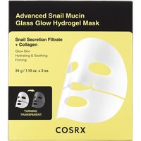 COSRX Advanced Snail Mucin Glass Glow Hydrogel Mask 3 sheets