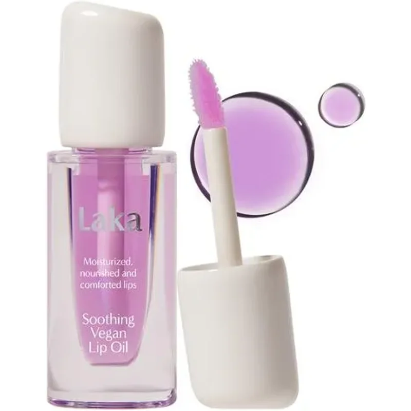 LAKA Soothing Vegan Lip Oil Calming Purple