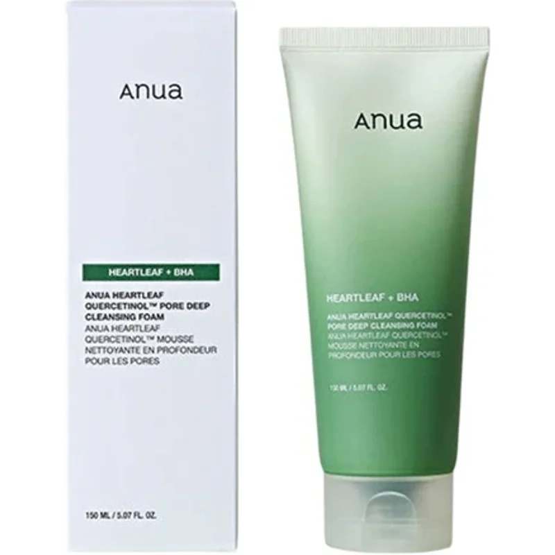 ANUA Heartleaf Quercetinol Pore Deep Cleansing Foam 150ml