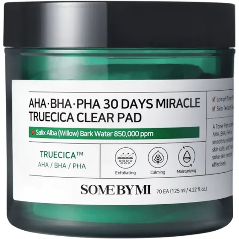 Some by Mi AHA-BHA-PHA 30 Days Miracle Truecica Clear Pad 70 Pads