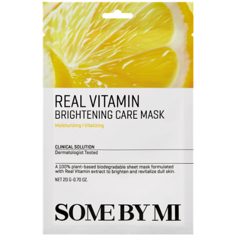 SOME BY MI Real Vitamin Brightening Care Sheet Face Mask - 20 g