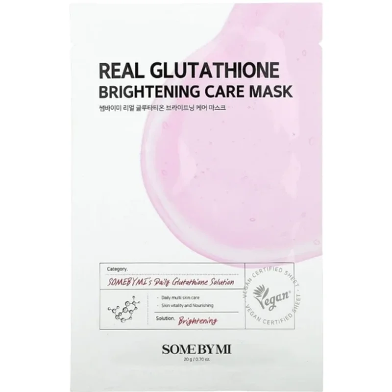 Some by Mi Real Glutathione Brightening Care Mask Sheet 20g