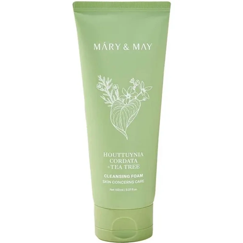 Mary & May Houttuynia Cordata + Tea Tree Cleansing Foam 150ml