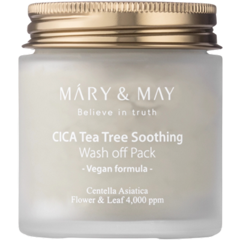Mary & May Cica Tea Tree Soothing Wash Off Pack - 125g