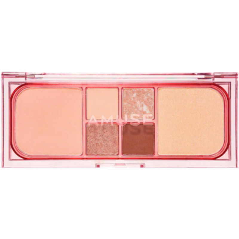 Amuse Vegan Face Makeup Palette - 01 Moon Glow