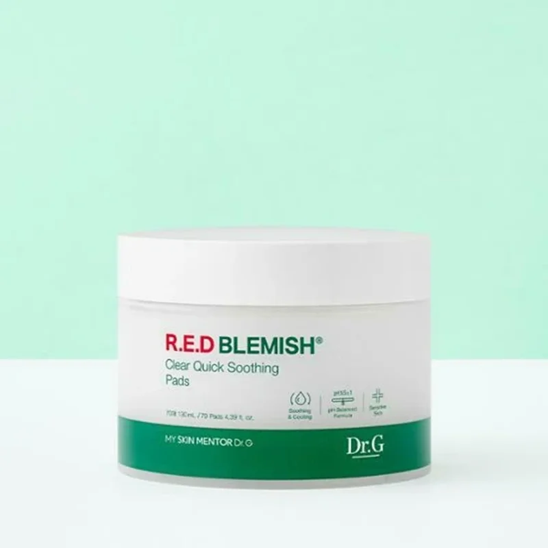DR. G Dr.G Red Blemish Clear Quick Soothing Pads 70 Pads