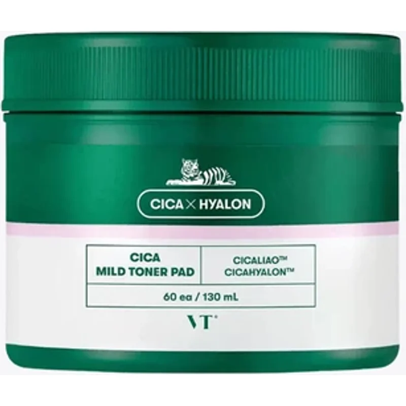 VT COSMETICS CICA Mild Toner Pad 130ml