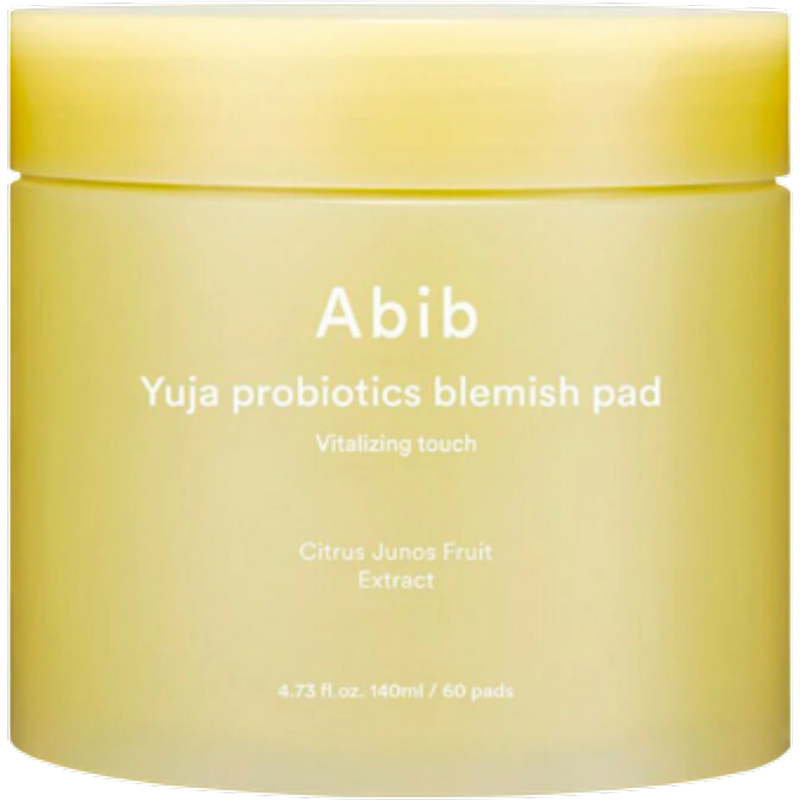 Abib Yuja Probiotics Blemish Pads Vitalizing Touch - 60 pcs.