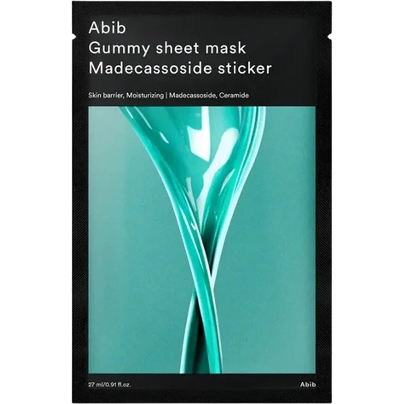 Abib Gummy Sheet Mask Madecassoside Sticker 27ml x 10pcs