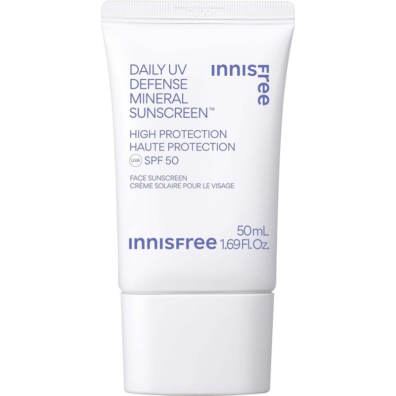 INNISFREE Daily UV Defense Mineral Sunscreen SPF 50 50ml