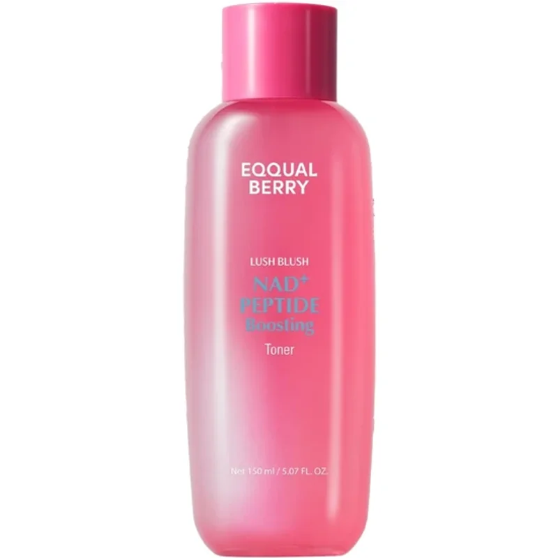Eqqualberry Lush Blush NAD+ Peptide Boosting Toner 150ml