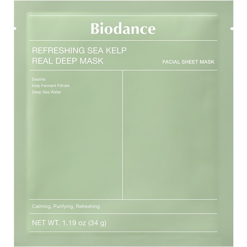 Biodance Refreshing Sea Kelp Real Deep Mask (4 Pack)