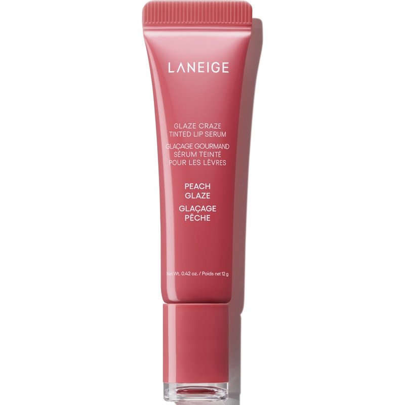 LANEIGE Glaze Craze Tinted Lip Serum - Peach Glaze 12g