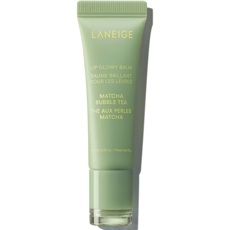 LANEIGE Lip Glowy Balm Matcha Bubble Tea 10g