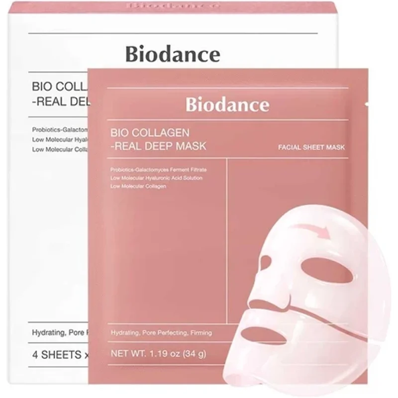 Biodance Bio-Collagen Real Deep Mask Pack 4 Masks