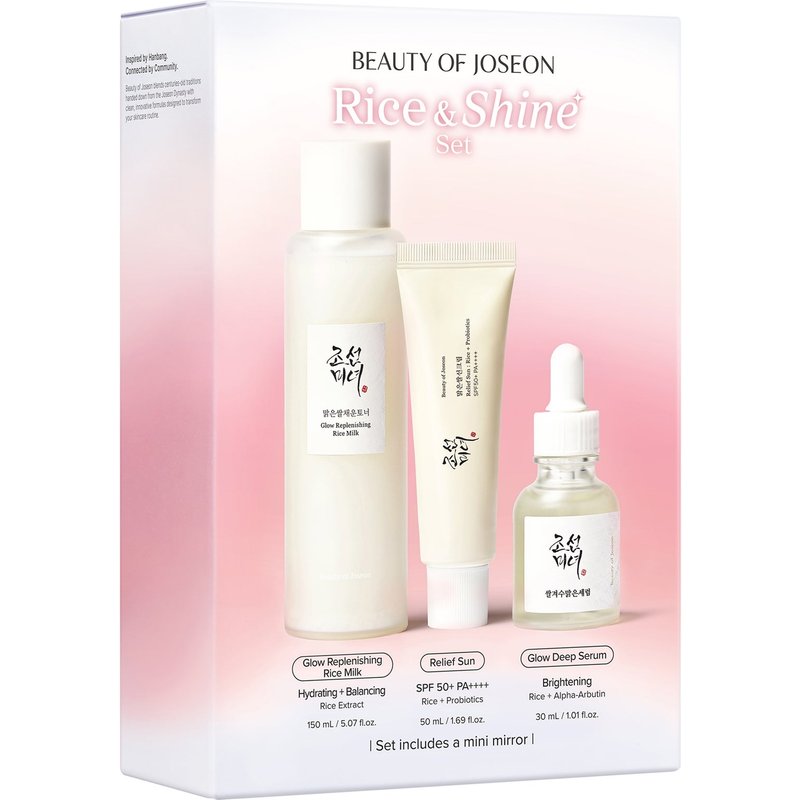 LOOKFANTASTIC X Beauty of Joseon Rice & Shine Set