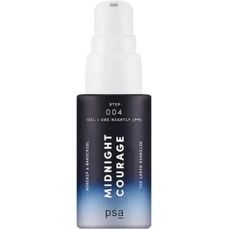 PSA Skin Midnight Courage Rosehip & Bakuchiol Retinoid Night Oil 15ml