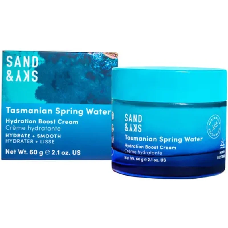 Sand & Sky Tasmanian Spring Water Hydration Boost Cream 60ml