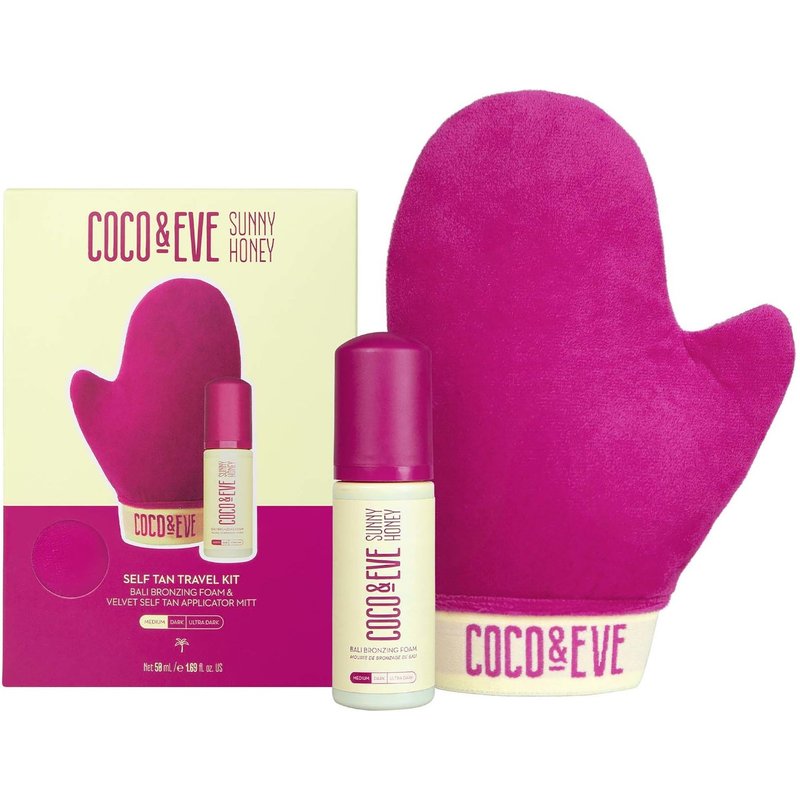 Coco & Eve Self Tan Travel Kit - Medium (Worth £27)