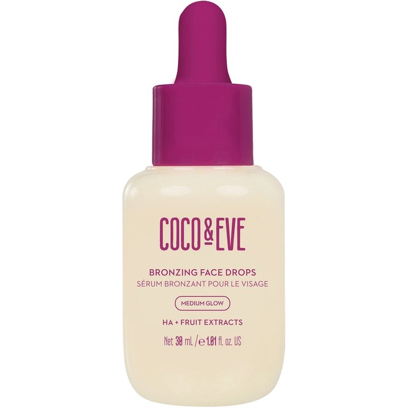 Coco & Eve Bronzing Face Drops (Medium Glow) 30ml