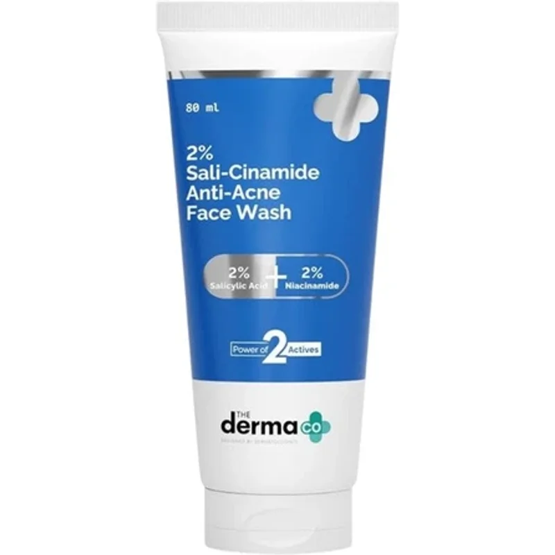 The Derma Co Sali Cinamide Anti Acne Face Wash 80ml