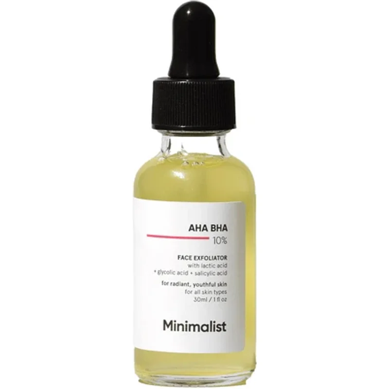 Minimalist AHA BHA 10% Face Exfoliator 30ml