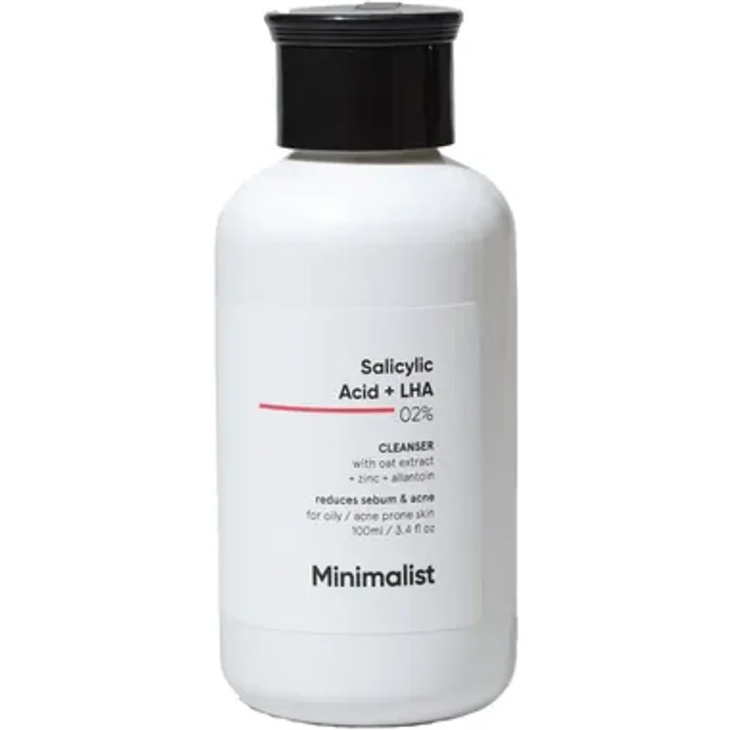 Minimalist Salicylic + LHA 02% Face Cleanser 100ml