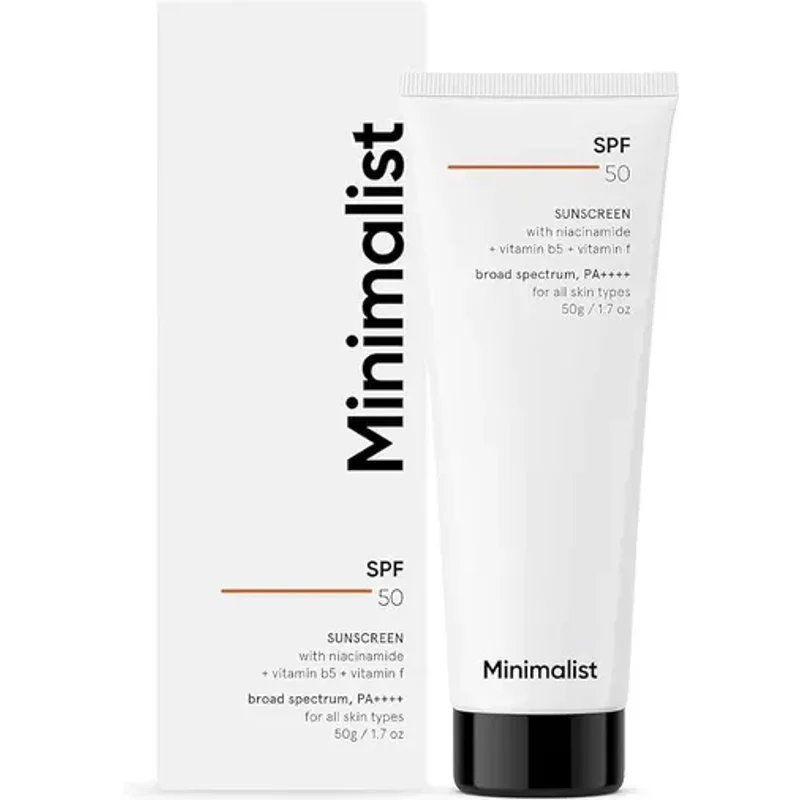 Minimalist SPF 50 Sunscreen