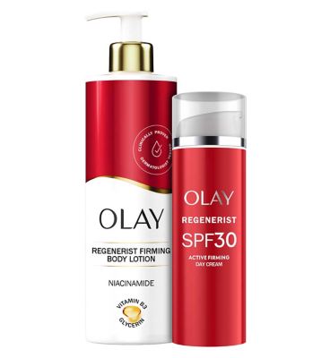 Olay Regenerist Firming Bundle Body Lotion 500ml  SPF30 Day Cream 50ml