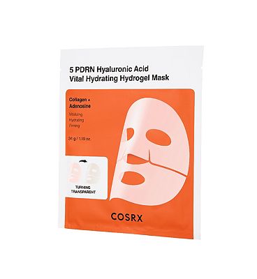 COSRX 5 PDRN Hyaluronic Acid Vital Hydrating Hydrogel Mask 34g 3s
