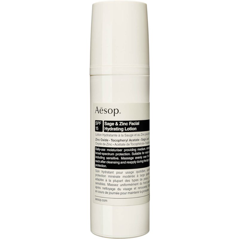 Aesop Sage and Zinc Facial Hydrating Lotion SPF15 50ml