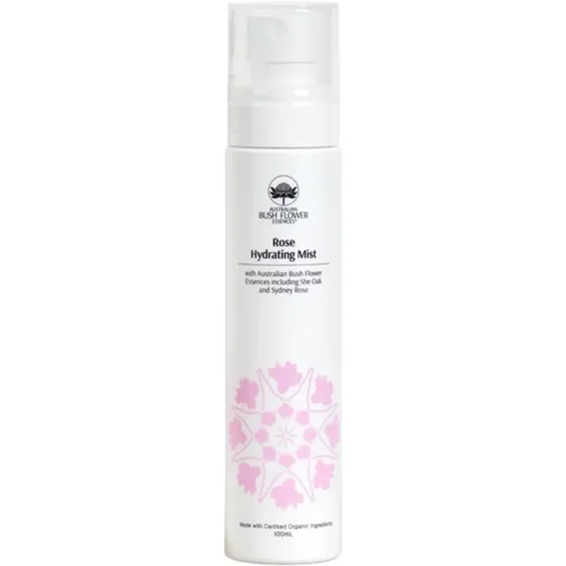 Australian Bush Flower Essences Rose Hydrating Mist 100ml