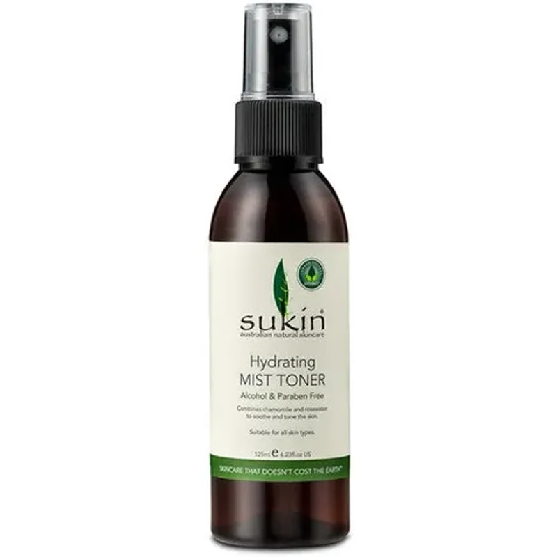 Sukin Natural Skin Care Hydrating Mist Toner 125ml