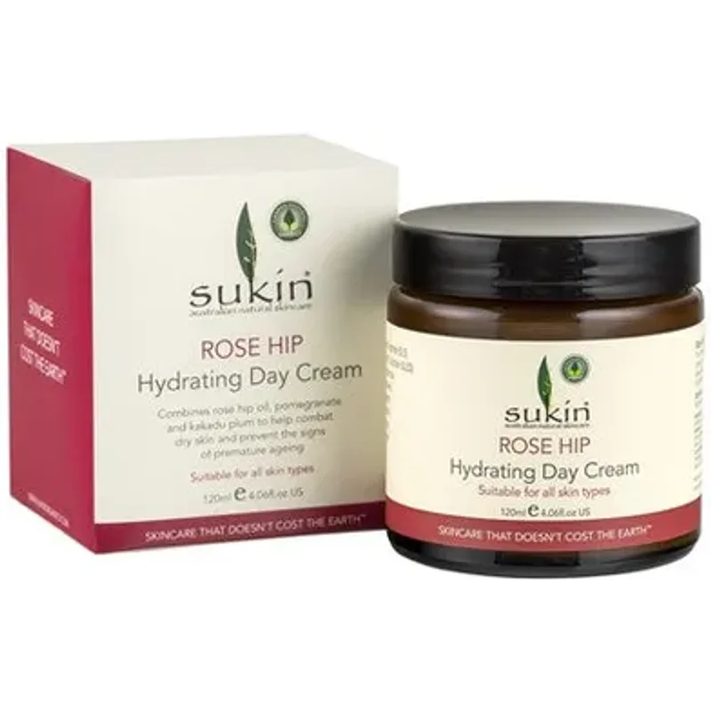 Sukin Rose Hip Hydrating Day Cream 120ml