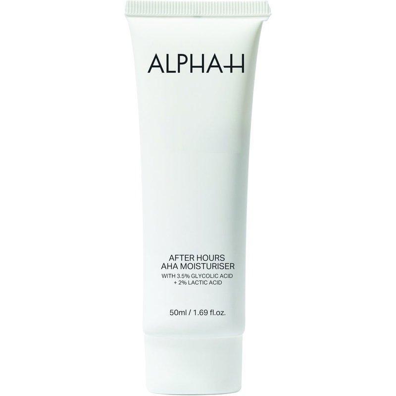 Alpha-H After Hours AHA Moisturiser with 3.5% Glycolic Acid + 2.5% Lactic Acid 50ml