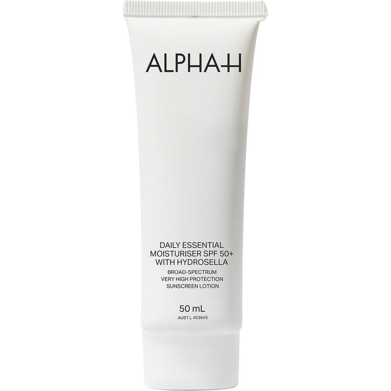Alpha-H Daily Essential Moisturiser SPF 50+ with Hydrosella, 50ml