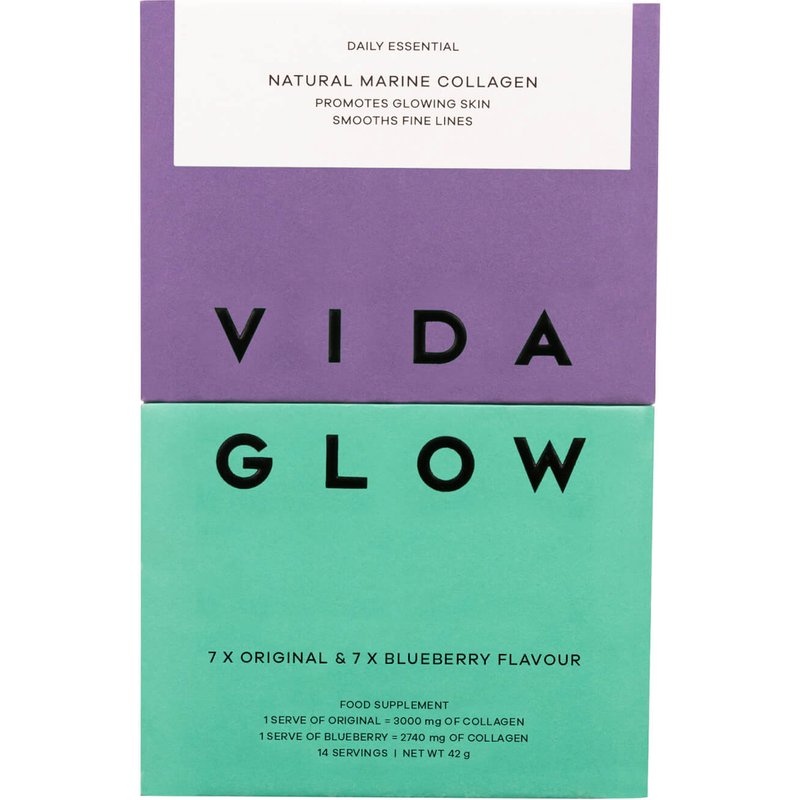 Vida Glow Mixed Natural Marine Collagen - 14 Servings