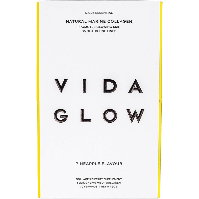 Vida Glow Natural Marine Collagen Sachets - Pineapple