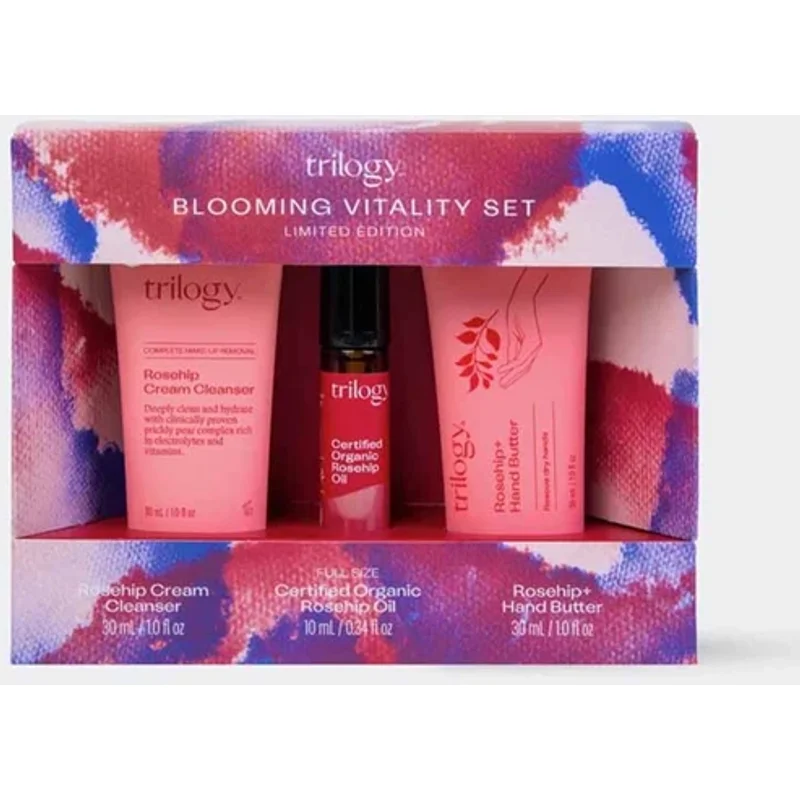 Trilogy Limited Edition Blooming Vitality Skin Care Gift Set