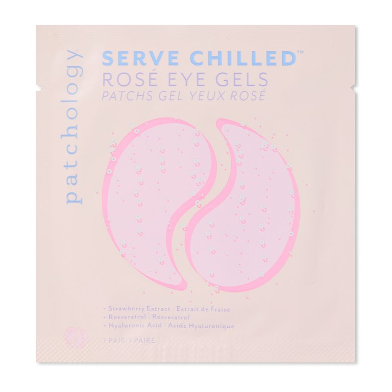 Serve Chilled Rosé Eye Gels - Single