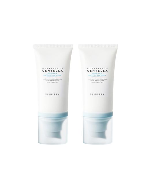 Skin1004 - Madagascar Centella Hyalu-Cica Water-Fit Sun Serum Spf50+ Pa++++ Twin Pack - 50ml*2ea