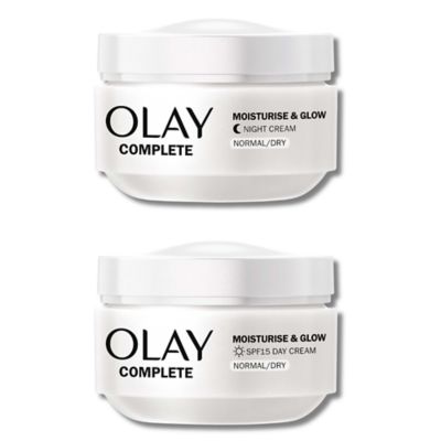 Olay Moisturise  Glow Day  Night Cream Bundle