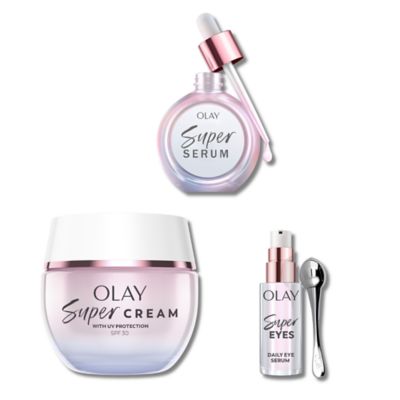 Olay Super Eye, Cream, Serum Bundle