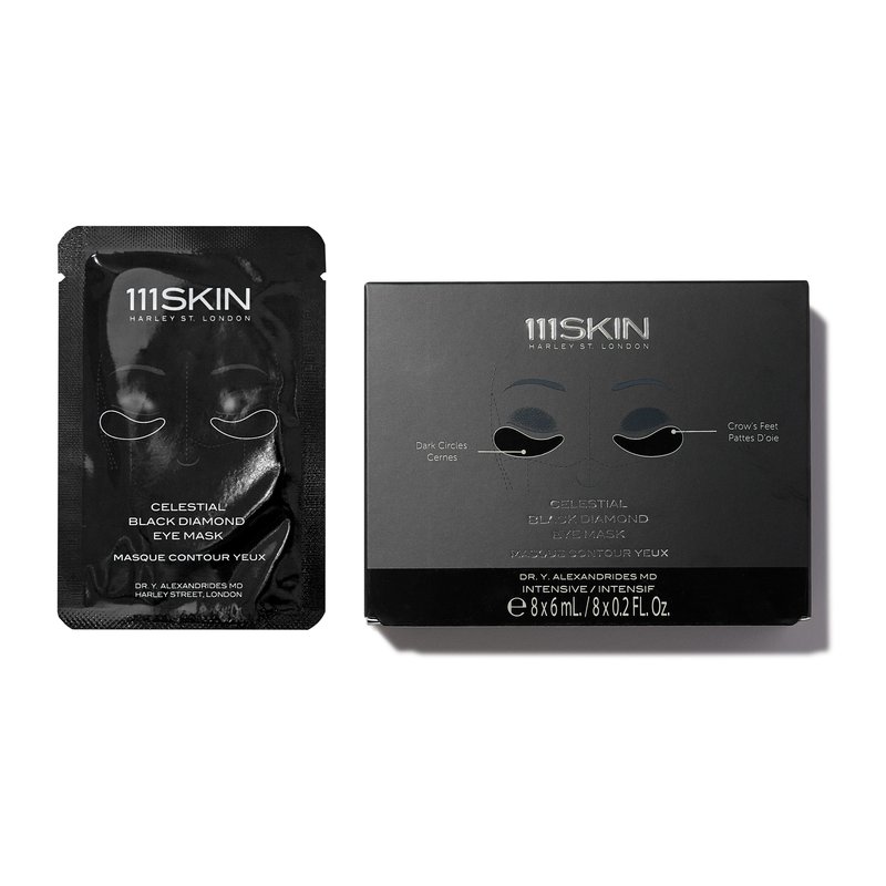 Celestial Black Diamond Eye Mask