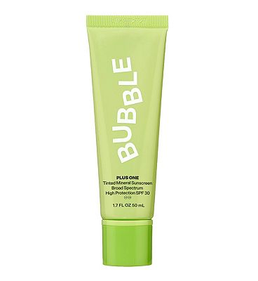 Bubble Plus One Tinted Daily Mineral Sunscreen Broad Spectrum SPF 30